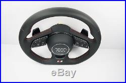 New Audi S Line A4 A5 S4 S5 Rs4 Rs5 Steering Wheel Flat Bottom 2008 2019 1120