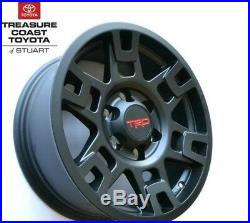 New Oem Toyota Matte Black Trd Aluminum 17 Inch Wheel 1 Piece