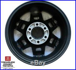 New Oem Toyota Matte Black Trd Aluminum 17 Inch Wheel 1 Piece
