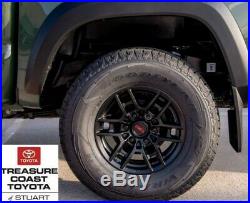 New Oem Toyota Tacoma 95-2020 Trd Pro Matte Black 16'' Trd Pro Wheels Set Of 4