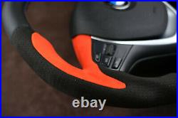 OEM Bmw custom steering wheel flat bottom thick M Sports F30 F31 F20 F21 F22 F23