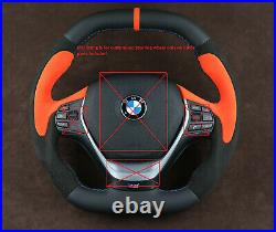 OEM Bmw custom steering wheel flat bottom thick M Sports F30 F31 F20 F21 F22 F23