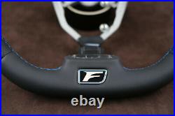 OEM Lexus custom steering wheel is250 is220 is300 flat bottom thicker IS F Logo