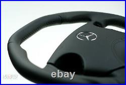 OEM Mercedes custom steering wheel W210 W208 W463 flat bottom square top AMG