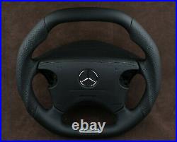 OEM Mercedes custom steering wheel flat top & bottom W210 W208 W463 AMG CLK E