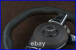 OEM Mercedes custom steering wheel flat top & bottom heated W463 W166 W212 W218