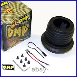 OMP 350mm CHROME STEERING WHEEL & HUB KIT to fit FORD MONDEO MK2 ALL 00-07