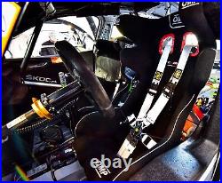 Od/1990/nn Omp Super Quadro Steering Wheel Flat Bottom In Black Suede Leather