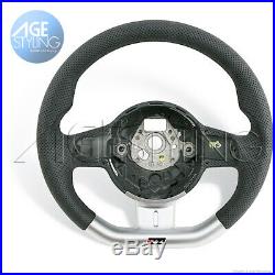 Oem Audi Rs4 B7 Flat Bottom Perforated Leather Steering Wheel # 8e0419091ct8ud