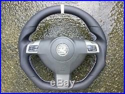 Opel Opc Gts Gsi Vxr Vectra Signum New Flat Bottom Custom Made Steering Wheel