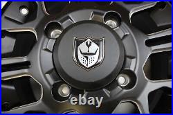 Pro Armor Front 14x6 Matte Black Wheel Rim #522241-458 A