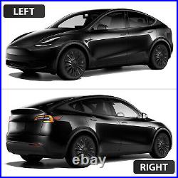 RESTOCKED. For Model Y 4 x 19 Matte Black Wheel Covers Cover Hub Cap Specific