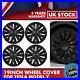 RESTOCKED. For Tesla Model Y 4 x 19 Matte Black Wheel Covers Cover Hub Cap