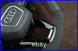 RSQ8 Q8 Q7 4M SQ7 RSQ7 Custom steering wheel with URUS paddles flat top & bottom
