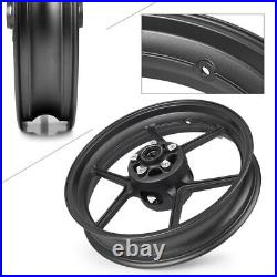 Racing Matte Black Front Wheel Rim Fit Kawasaki Ninja ZX6R 2005-2017 06 07 08