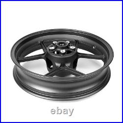 Racing Matte Black Front Wheel Rim Fit Kawasaki Ninja ZX6R 2005-2017 06 07 08