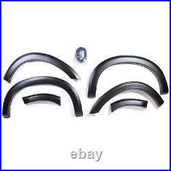 Rd2464 Matte Black Wheel Arches Fender Flares Oem Style For Isuzu D-max 12-15