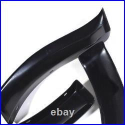 Rd2464 Matte Black Wheel Arches Fender Flares Oem Style For Isuzu D-max 12-15