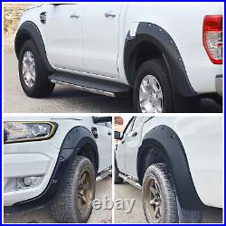 Rivet Style Wheel Arches Kit for Ford Ranger 2015-2019 Wildtrak T7 Fender Flares