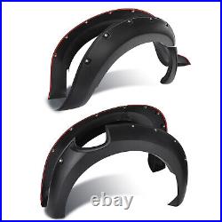 Rivet Style Wheel Arches Kit for Ford Ranger 2015-2019 Wildtrak T7 Fender Flares