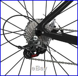 Road Bike Disc Brake Full Carbon 700C Bicycle Frame Wheels Clincher 28C 56cm