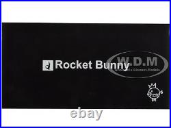 Rocket Bunny Toyota 86 Matt Black With Black Wheels 1/18 Model By Autoart 78755