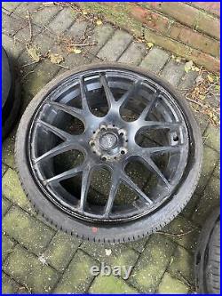 Romac alloy wheels 18 inch Matt Black Used