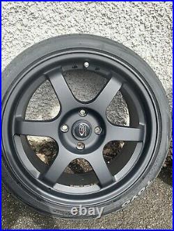 Rota Grid Alloy Wheels Matte Black 17 inch 4x108