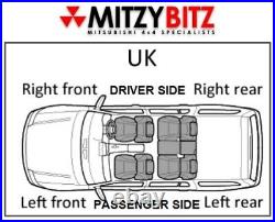 SPARE WHEEL COVER FRAME ONLY MITSUBISHI PAJERO SHOGUN V88W MK4 3.2 DiD