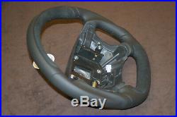 Saab 9-5 9-3 thick customized flat bottom steering wheel 1998-2005 Hirsch AERO