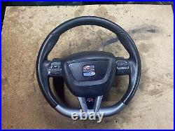 Seat Leon Mk2 Fr Facelift Flat Bottom Steering Wheel Multifunction Caddy