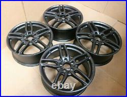 Set 4 Genuine Mercedes E Class W213 19 Amg Alloy Wheel Rims Matte Black 8j & 9j