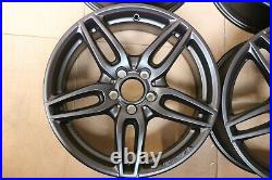 Set 4 Genuine Mercedes E Class W213 19 Amg Alloy Wheel Rims Matte Black 8j & 9j