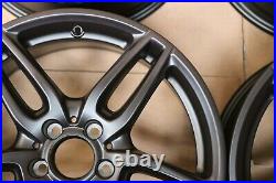 Set 4 Genuine Mercedes E Class W213 19 Amg Alloy Wheel Rims Matte Black 8j & 9j