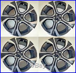 Set Of Four New Genuine Audi A1 Matt Black 18 Competition Alloy Wheels X4