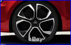 Set Of Four New Genuine Audi A1 Matt Black 18 Competition Alloy Wheels X4