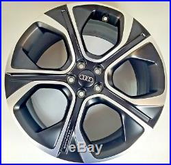 Set Of Four New Genuine Audi A1 Matt Black 18 Competition Alloy Wheels X4