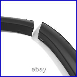 Slim Oem Design Matte Black Wheel Arch Flare For Toyota Hilux Revo 15-17