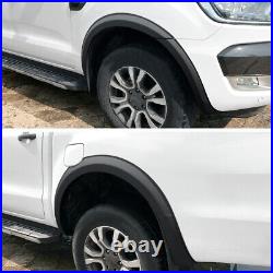 Slim Wheel Arches Body Kit Fender Flares for Ford Ranger 2015-2018 Matte Black