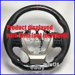 Sportive flat bottom real carbon steering wheel Lexus RC GS F XE30 3IS NX 200T