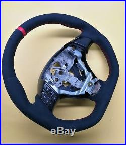 Steering Wheel MAZDA 3 and 6. SPORT STYLE FLAT BOTTOM! ALCANTARA