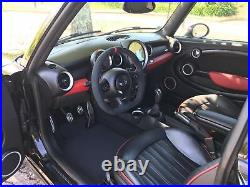Steering Wheel MINI COOPER R55 R56 R57 R58 R59 FLAT BOTTOM ACANTARA LEATHER