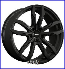 Supermetal Fin 20 Alloy Wheels In Matt Black Vw T5, T6 5x120