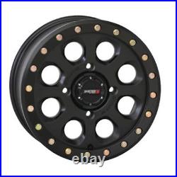 System 3 SB-7 Beadlock Wheel 15x7, 4/156, 5+2 Matte Black 15S3-7556