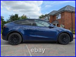 TORNADO Tesla Model Y 4 x 19 Wheel Covers Logo Option! Fast UK Delivery HUB CAP