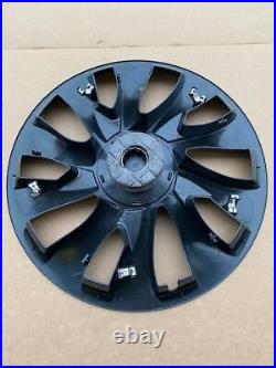 Tesla Model 3 18 Inch Black Wheel Covers Set of 4 with Logo Next Day Delivery