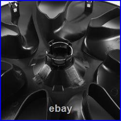Tesla Model Y 19 Inch Black Wheel Covers Set of 4 With Logo Next Day Delivery