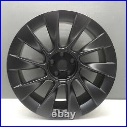 Tesla Model Y Induction 20 Satin Grey Alloy Wheel Rim Oem 1188223-00-b X1