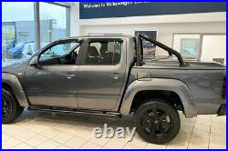 VW Amarok V6 Fender Flare Wheel Arch Extensions Rocky Style Matte Black 2017+