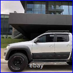 VW Amarok V6 Fender Flares Wheel Arch Extensions Rocky Style Matte Black 2017+